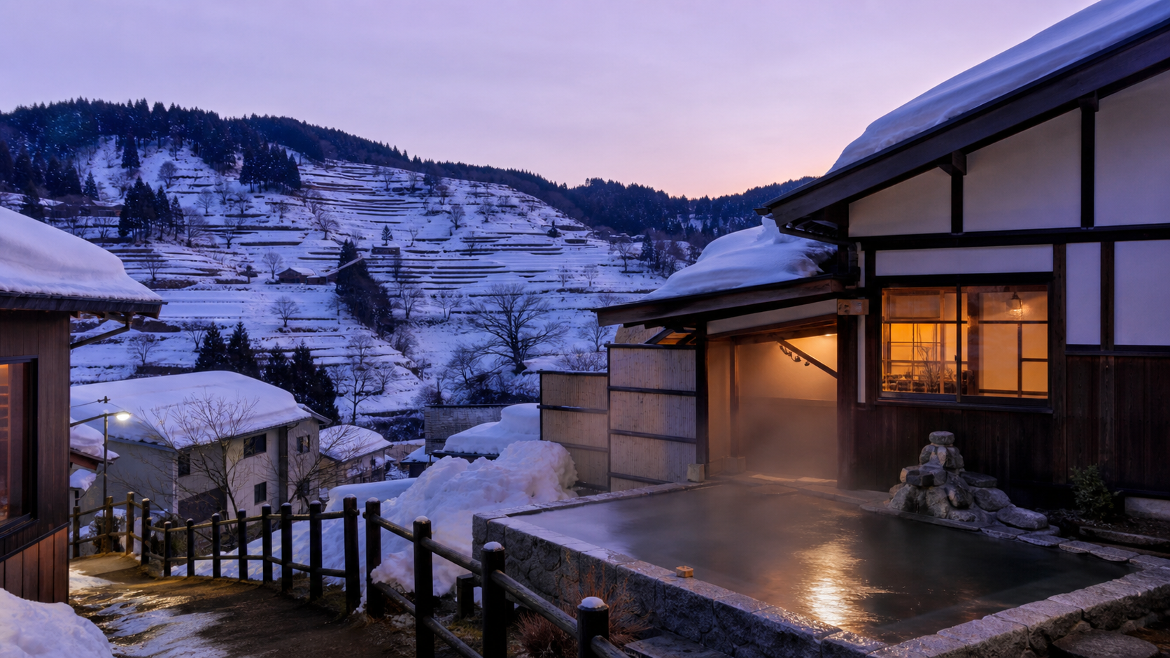 新潟・松之山温泉で雪国の湯に泊まる｜化石海水型の湯・宿選び・冬の準備