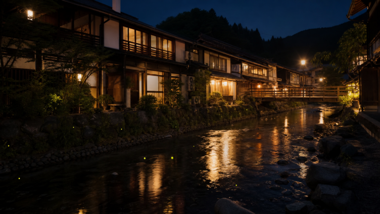 山形・小野川温泉で千年の湯に泊まる｜ほたるの里・宿選び・夜の歩き方
