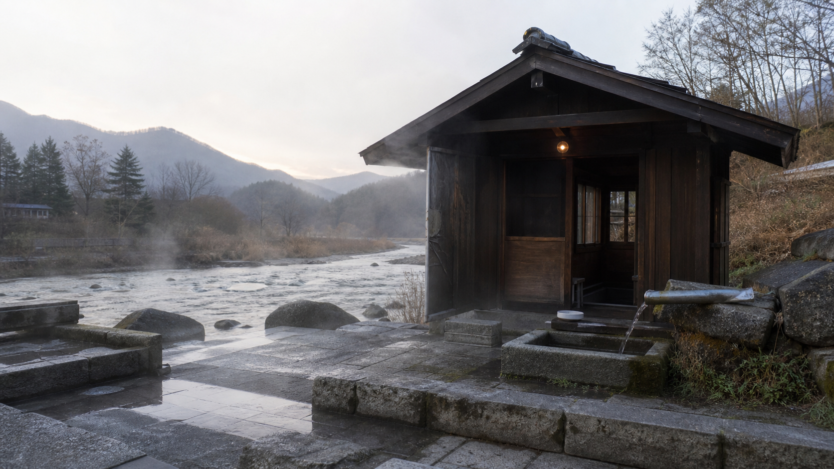 奥会津・大塩温泉で炭酸の湯を味わう｜泉質・共同浴場・静かな山里の旅